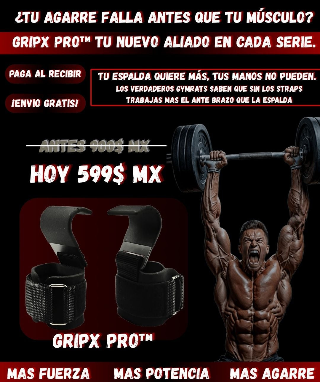 GripXPro | Entrena efectivamente y activa el musculo.💪🏼🔥